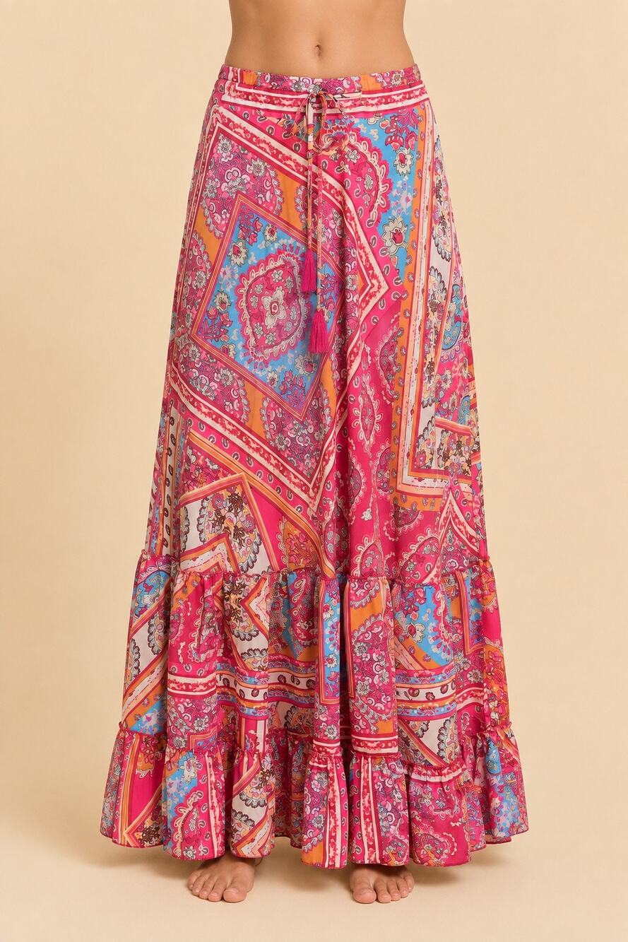 Gold & Silver Paris Julia Maxi Skirt
